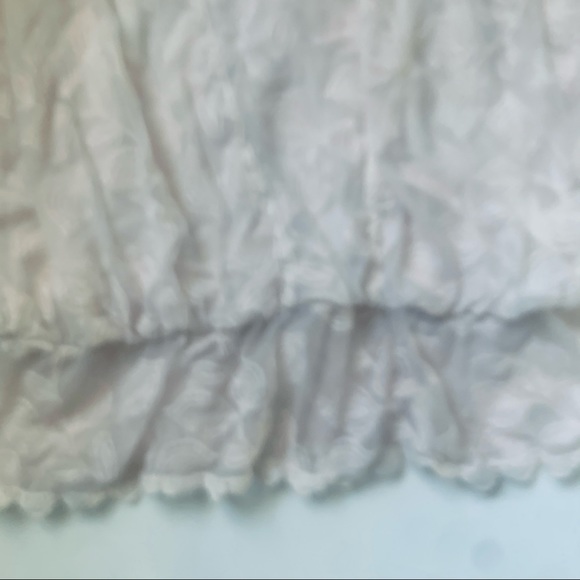 Democracy Lace Overlay Peplum Top - Picture 5 of 6